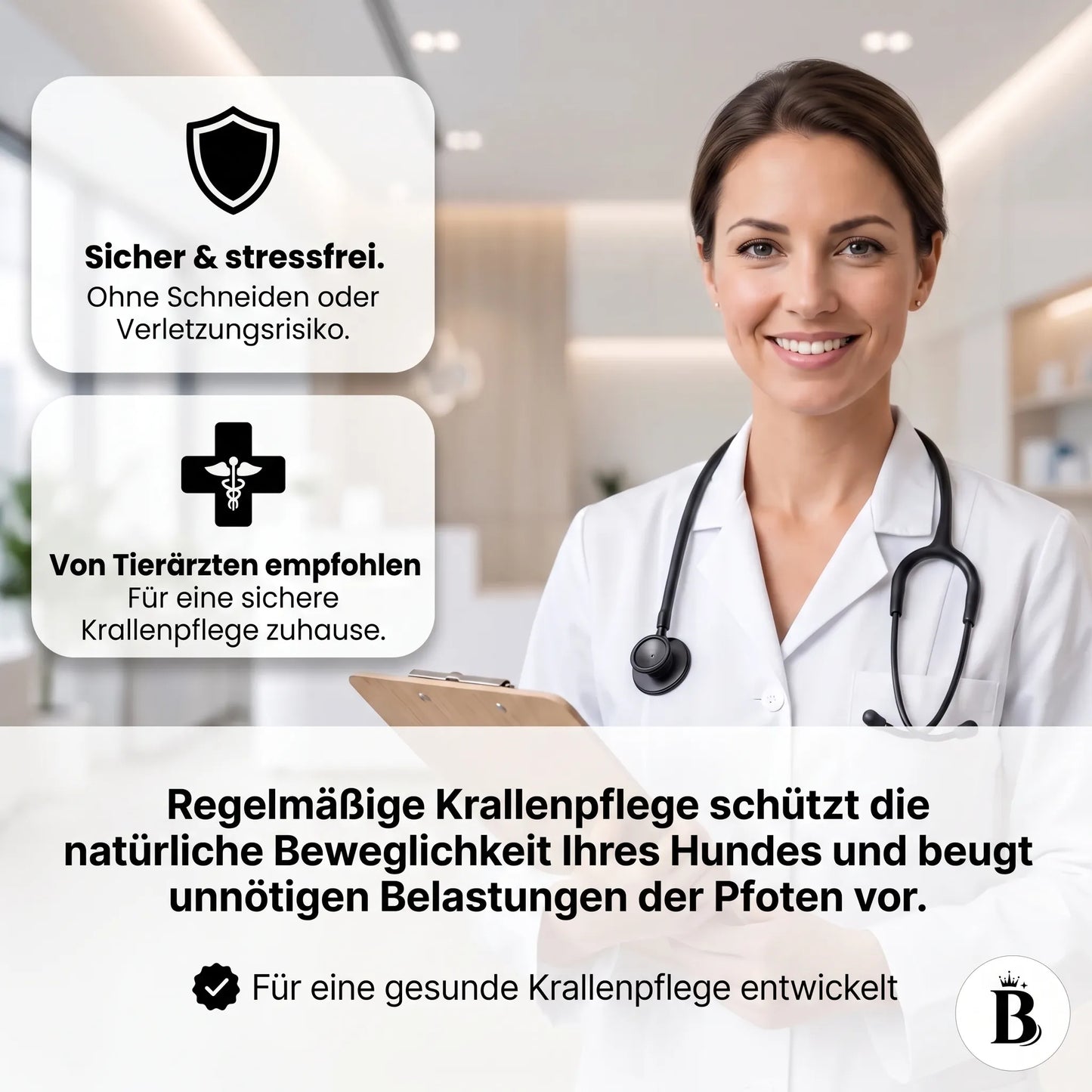 PawBoard™ | Stressfreie Krallenpflege für Hunde
