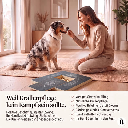 PawBoard™ | Stressfreie Krallenpflege für Hunde